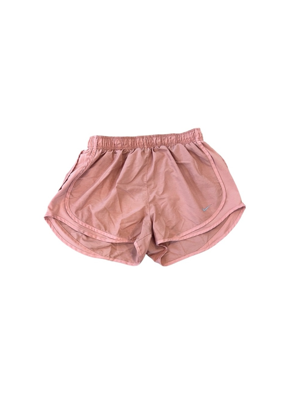 Nike Women's Dri-Fit Dusty Pink Athletic Shorts